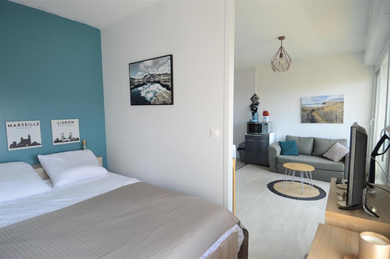 Studio Avec Chambre - Balcon Et A 20M De La Mer Lejlighed Courseulles-sur-Mer Eksteriør billede